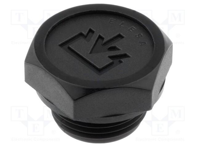 Fill plug; without side hole; Thread: M20; Overall len: 18mm