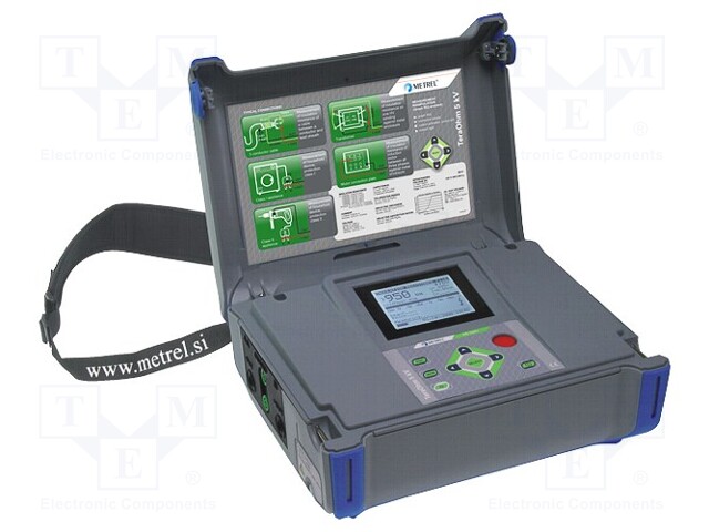 Insulation resistance meter; LCD,graphical; 250V÷5500V; IP44