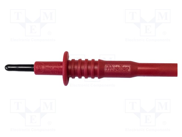 Test probe; 20A; 1kV; red; Tip diameter: 2mm; Overall len: 83mm