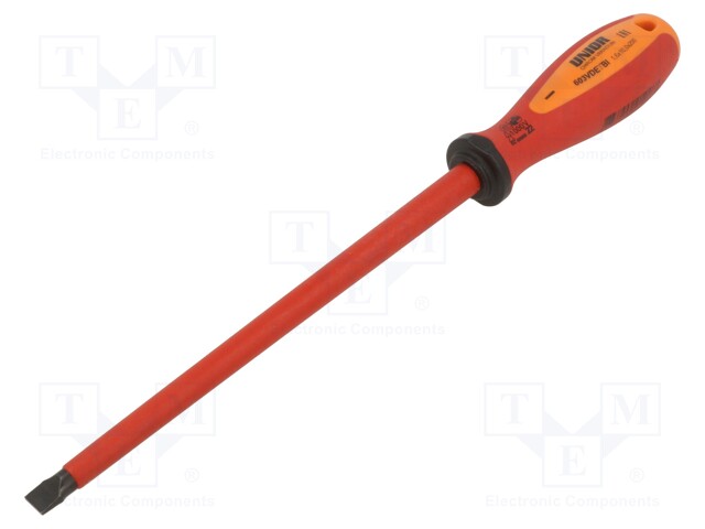 Screwdriver; insulated; slot; 10,0x1,6mm; Blade length: 200mm