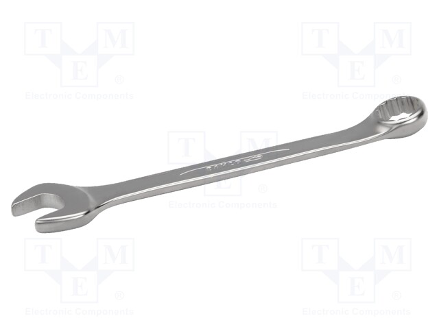 Key; combination spanner; 12mm; Overall len: 160mm; tool steel