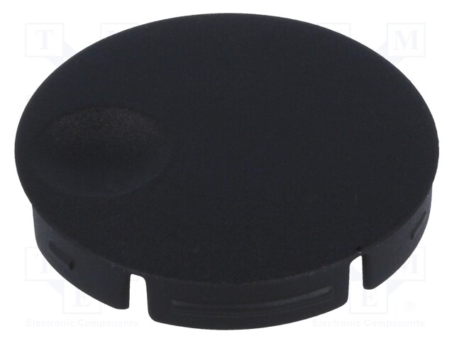 Cap; polyamide; black; push-in; Application: A3050,A3150