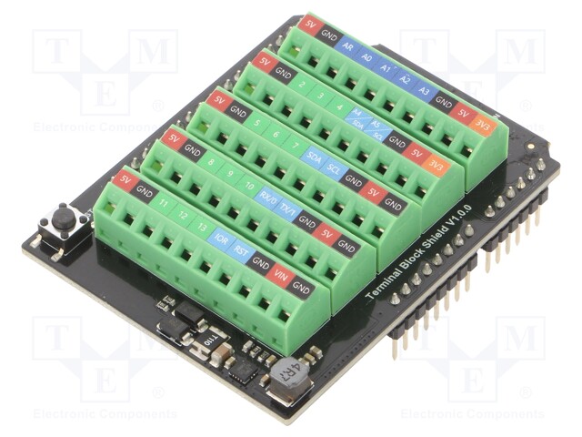 Module: shield; connectors; 7÷24VDC; Arduino Uno; 68.6x53.3mm