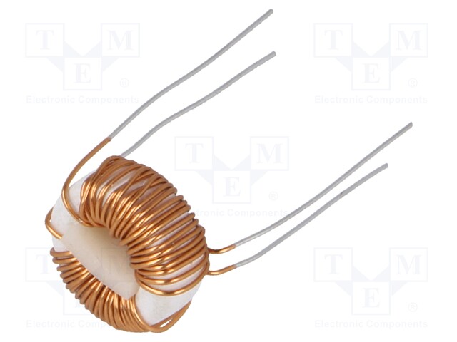 Inductor: wire; THT; 1mH; 900mA; 150mΩ; 230VAC; 12x5mm; -20÷+50%