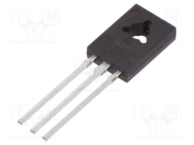 Transistor: NPN; bipolar; RF; 75V; 1A; 5W; TO126