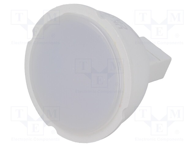 LED lamp; neutral white; MR16; 12VDC; 540lm; 6W; 120°; 4000K