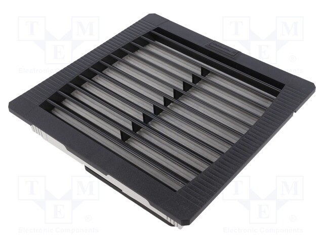 Fan: AC; axial; 230VAC; 110m3/h; 40dBA; IP55; Colour: black