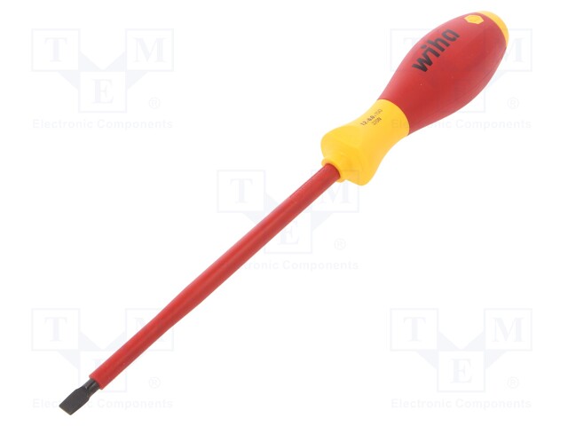 Screwdriver; insulated; slot; 6,0x1,2mm; Blade length: 150mm