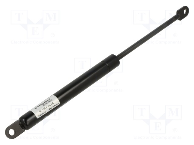 Gas spring; E: 265mm; Features: with welded steel eyes; Øout: 15mm