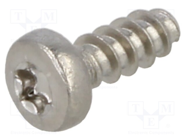 Screw; 1.8x5; Head: cheese head; Torx®; TX06; A2 stainless steel