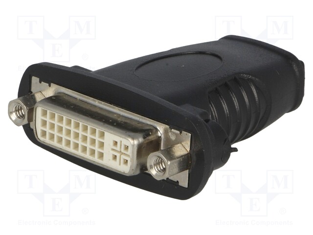 Adapter; DVI-D (24+1) socket,HDMI socket; Colour: black