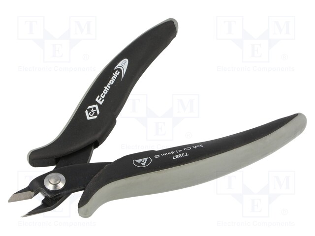 Pliers; cutting,miniature; ESD; Pliers len: 136mm; 100MΩ