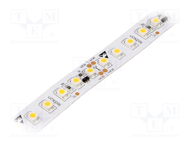 LED tape; white warm; LED/m: 120; SMD; 3528; 24V; W: 12mm; 120°; IP20