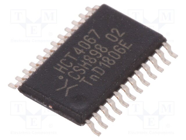 IC: digital; demultiplexer/multiplexer; Channels: 16; SMD; TSSOP24