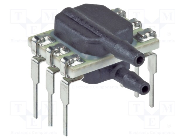 Sensor: pressure; Range: ±1psi; differential; Usup: 5VDC; Case: DIP