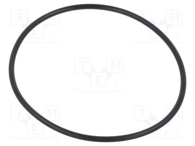 O-ring gasket; NBR; Thk: 2mm; Øint: 57mm; M63; black; -20÷100°C