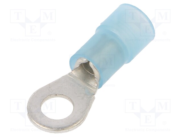 Tip: ring; M4; Ø: 4.3mm; 1.5÷2.5mm2; crimped; for cable; insulated