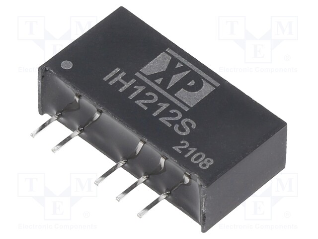 Converter: DC/DC; 2W; Uin: 12V; Uout: 12VDC; Uout2: -12VDC; Iout: 84mA