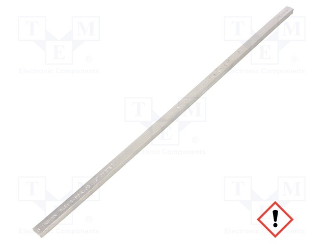 9x4mm profile; Sn99Ag0,3Cu0,7; lead free; 0.17kg; 217÷227°C