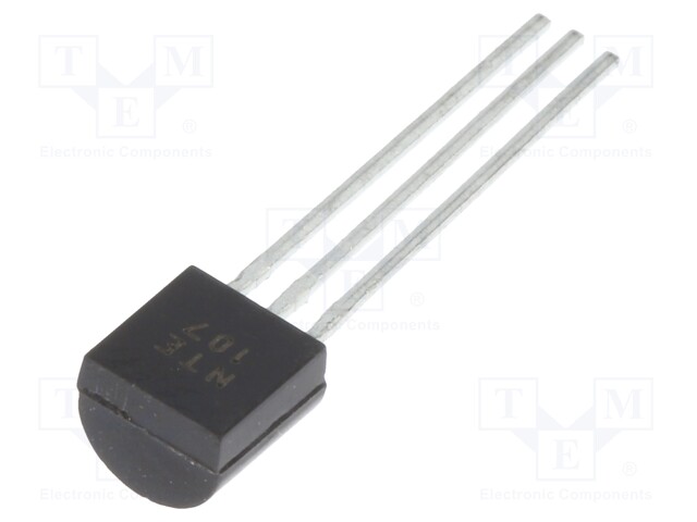 Transistor: NPN; bipolar; 12V; 25mA; 0.2W; TO92