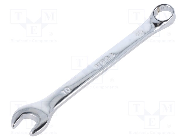 Wrench; combination spanner; 10mm; Chrom-vanadium steel