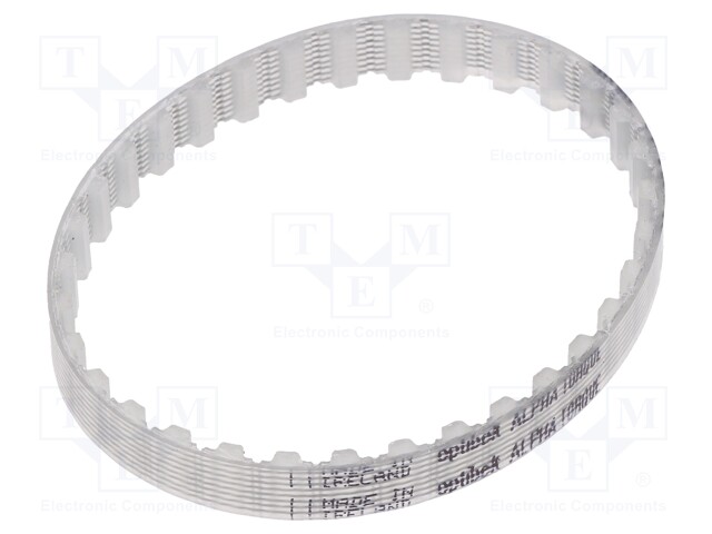 Timing belt; T5; W: 25mm; H: 2.2mm; Lw: 260mm; Tooth height: 1.2mm