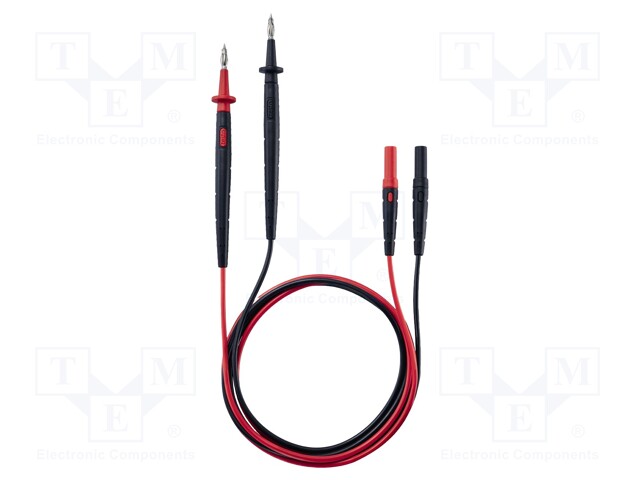 Test lead; Structure: 4mm banana plug-probe tip