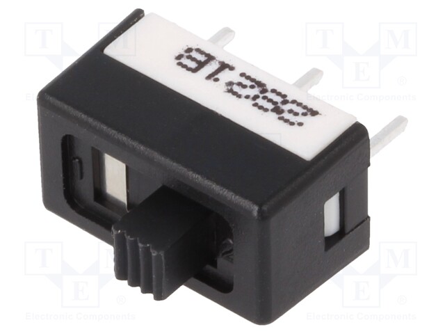 Switch: slide; Pos: 2; SPDT; 3A/120VAC; 3A/28VDC; ON-ON; -40÷85°C