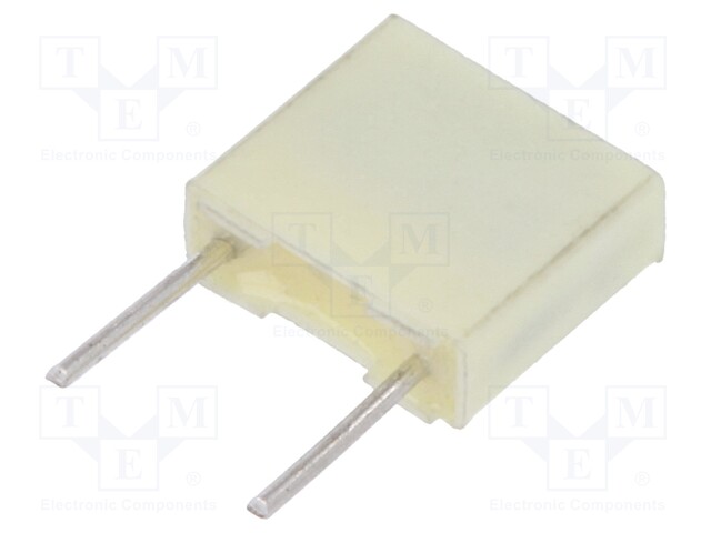 Capacitor: polyester; 3.3nF; 63VAC; 100VDC; Pitch: 5mm; ±5%