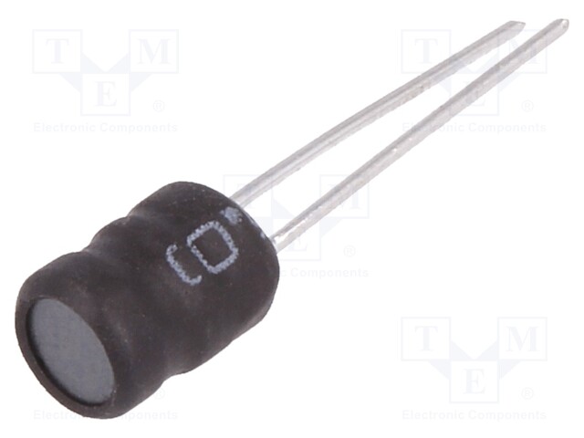 Inductor: wire; THT; 47uH; 1.3A; ±10%; Ø6.5x8.5mm; vertical