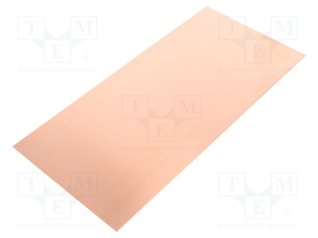 Laminate; FR4; 0.6mm; L: 210mm; W: 100mm; Coating: copper