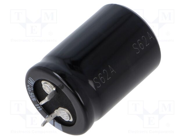 Capacitor: electrolytic; SNAP-IN; 220uF; 400VDC; Ø25.4x35mm; ±20%