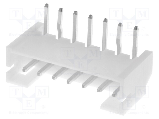 Socket; wire-board; male; PH; 2mm; PIN: 7; THT; 100V; 2A; -25÷85°C