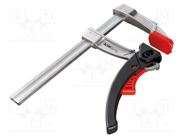 Lever clamp; Grip capac: max.160mm; D: 80mm; Kliklamp; 1.2kN