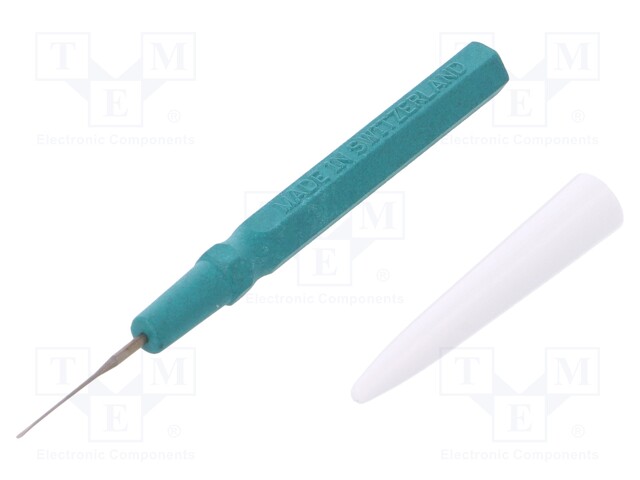 Precision oiler; Dia: 0.5mm; L: 68mm; polyamide; Version: ESD