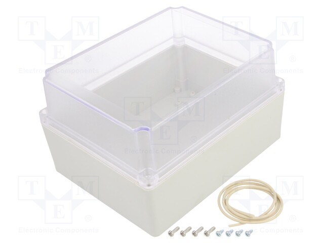 Enclosure: multipurpose; X: 146mm; Y: 186mm; Z: 110mm; Ritec; IP65