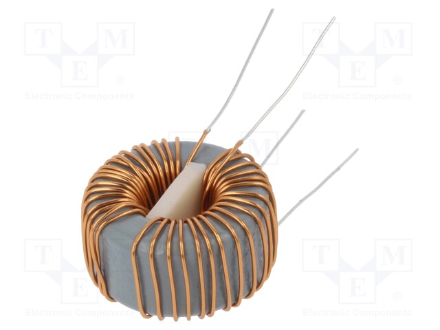 Inductor: wire; THT; 4.7mH; 1.6A; 54mΩ; 230VAC; 12x7mm; -20÷+50%