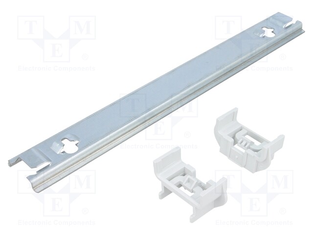 DIN rail; steel; W: 35mm; H: 7.5mm; L: 250mm; Plating: zinc