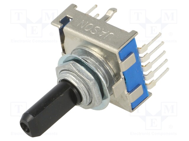 Switch: rotary; Pos: 6; 0.3A/16VDC; Poles number: 1; 30°; -20÷70°C