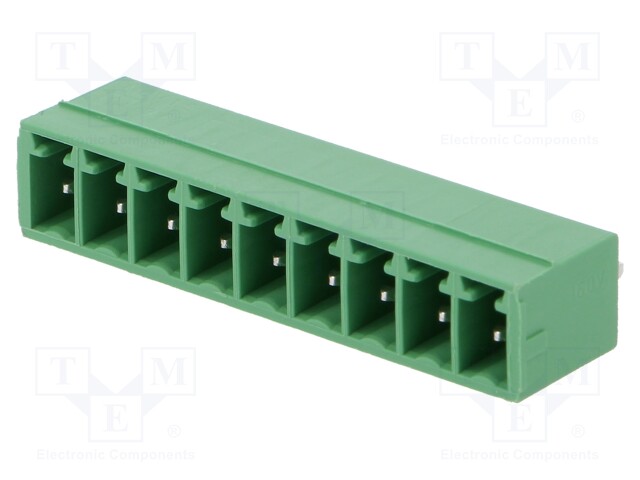 Pluggable terminal block; 3.81mm; ways: 9; straight; socket; male