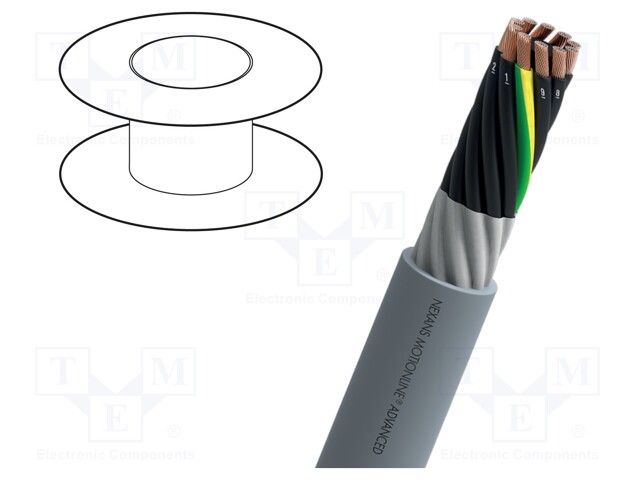 Wire; LC CABLOFLEX,MOTIONLINE® ADVANCED; 4G0,5mm2; unshielded