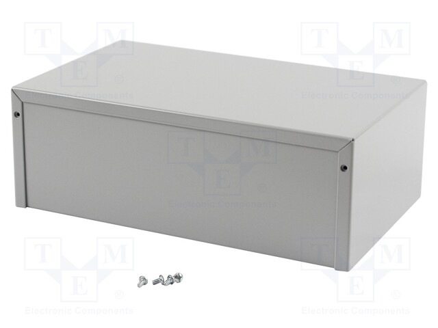 Enclosure: multipurpose; X: 152mm; Y: 254mm; Z: 38mm; 1411; aluminium