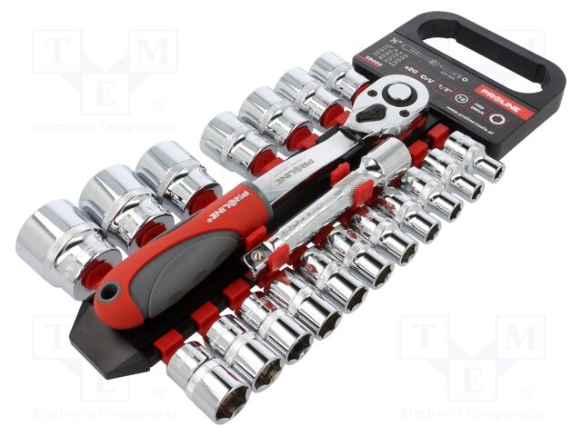 Wrenches set; 6-angles,socket spanner; 20pcs.