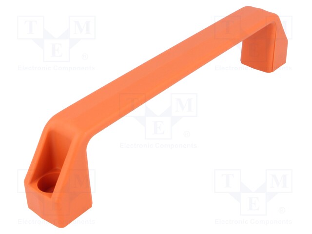 Handle; Mat: technopolymer (PA); orange; H: 54mm; L: 260mm; W: 30mm