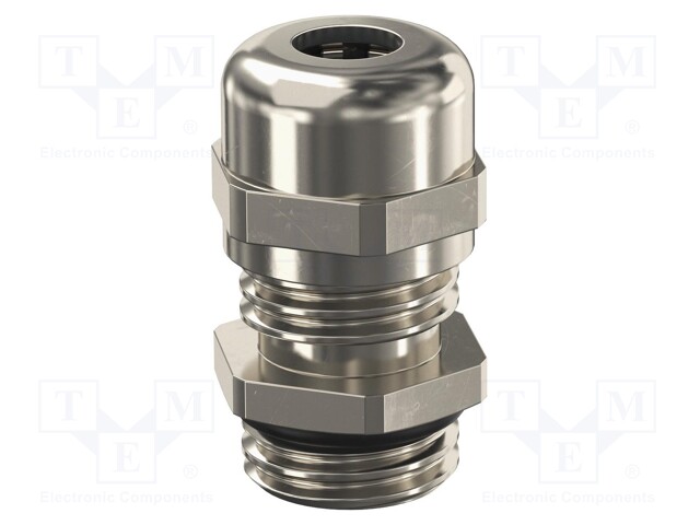 Cable gland; M12; Mat: brass