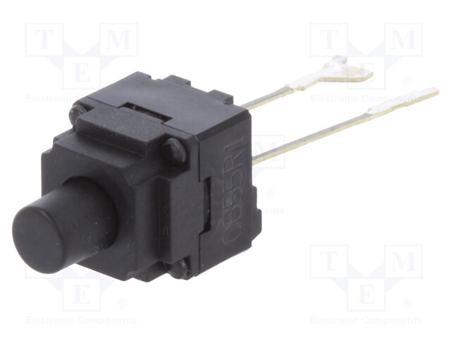 Microswitch TACT; SPST-NO; Pos: 2; 0.05A/12VDC; THT; none; 1.96N