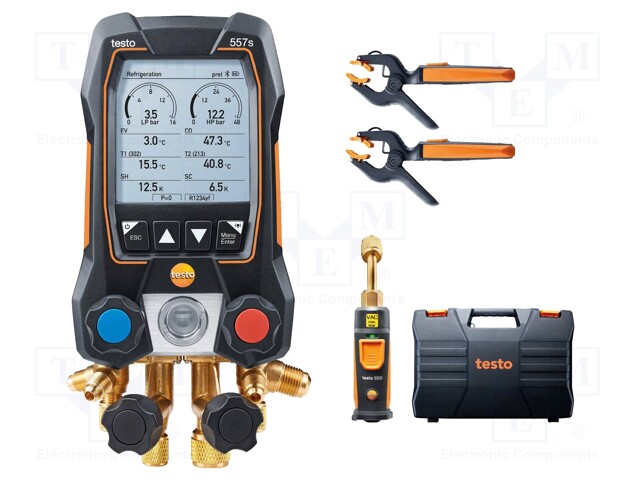 Digital manifold; Press.meas.range: -1÷60bar; Temp: -50÷150°C