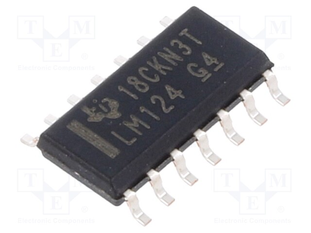 IC: operational amplifier; 1.2MHz; Channels: 4; SO14