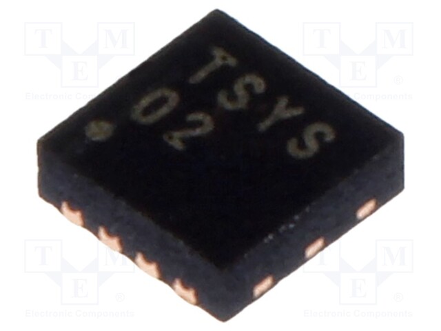Sensor: temperature; Case: TDFN8; 1.5÷3.6VDC; Mounting: SMT