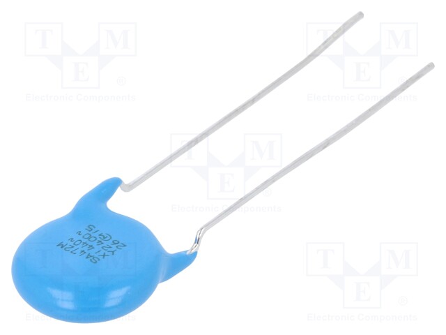 Capacitor: ceramic; 4700pF; 400VAC; ±20%; THT; 7.5mm